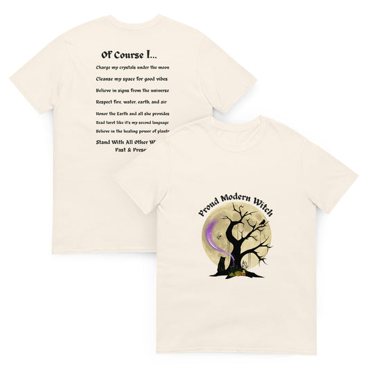 Proud Modern Witch T-Shirt Beige
